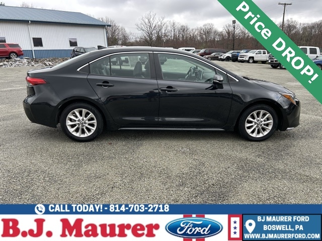Used 2022 Toyota Corolla XLE with VIN 5YFFPMAE1NP360611 for sale in Boswell, PA