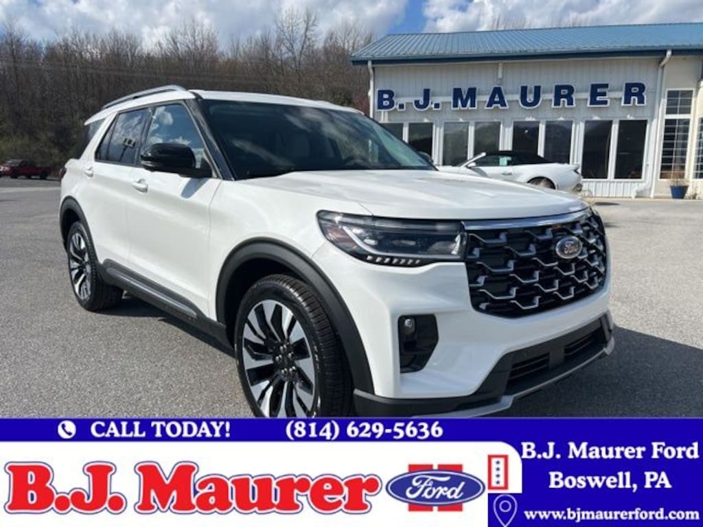 New 2026 Ford Explorer Platinum SUV