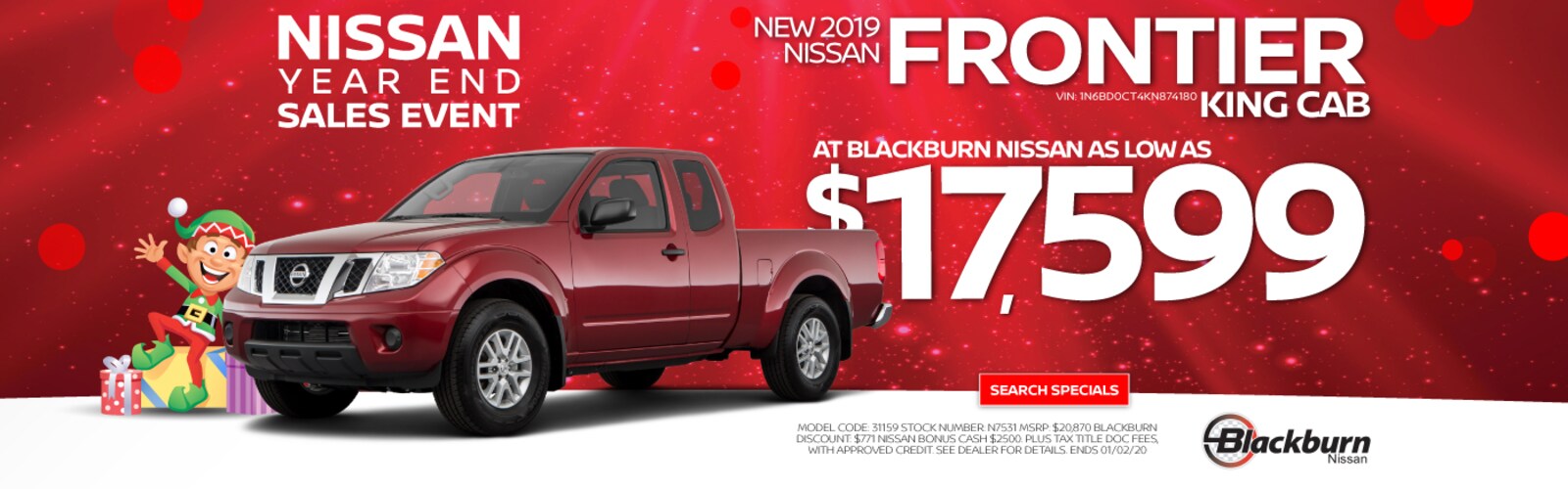 Blackburn Nissan New Nissan Dealership in Vicksburg, MS