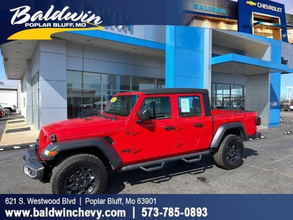 Used 2023 Jeep Gladiator Sport Truck Crew Cab