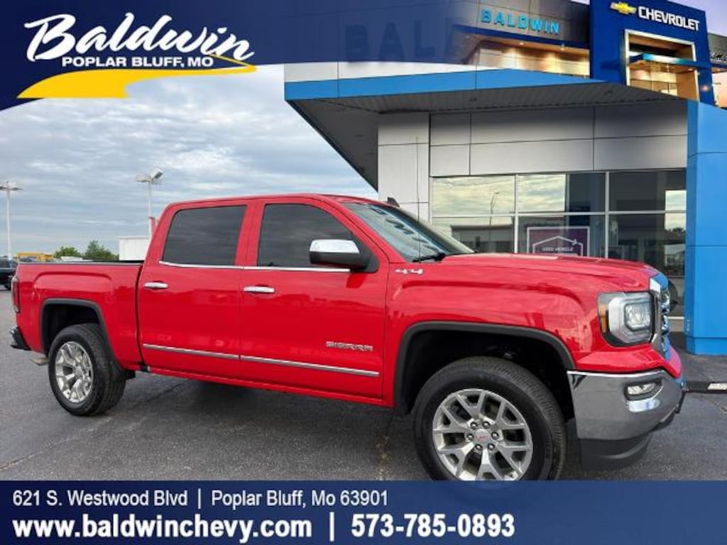 Used 2018 GMC Sierra 1500 SLT Truck Crew Cab