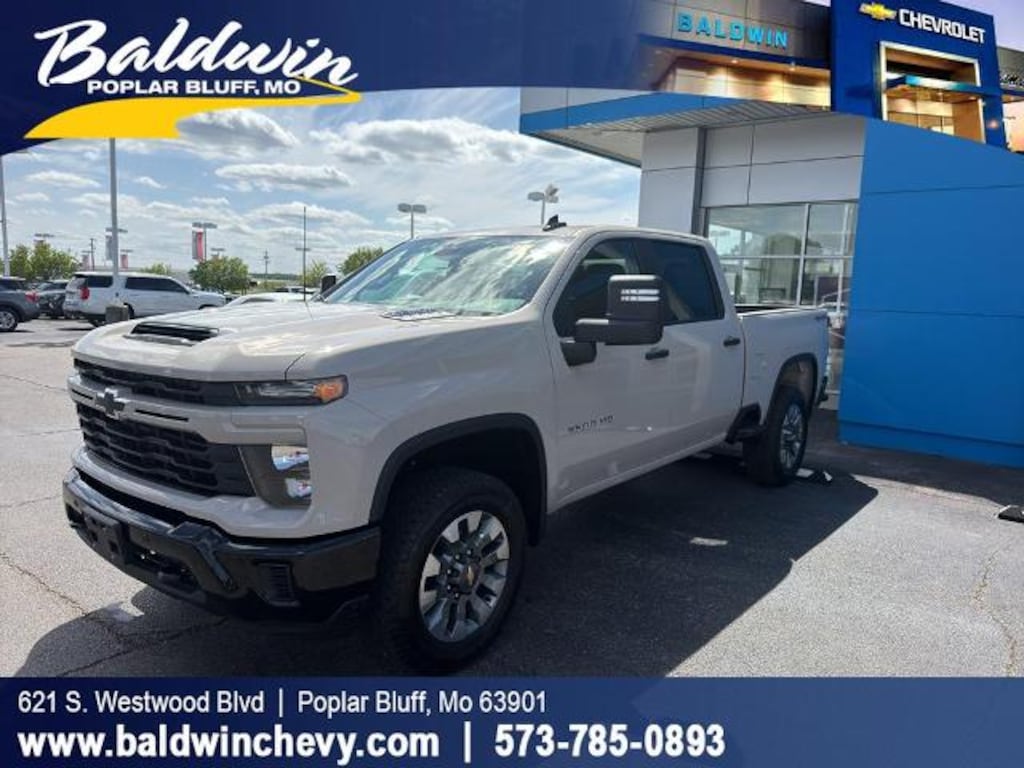 New 2026 Chevrolet Silverado 2500 HD Custom Truck Crew Cab