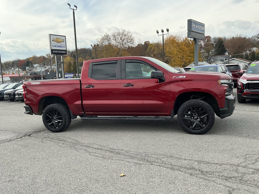 Used 2021 Chevrolet Silverado 1500 LT Trail Boss Truck Crew Cab