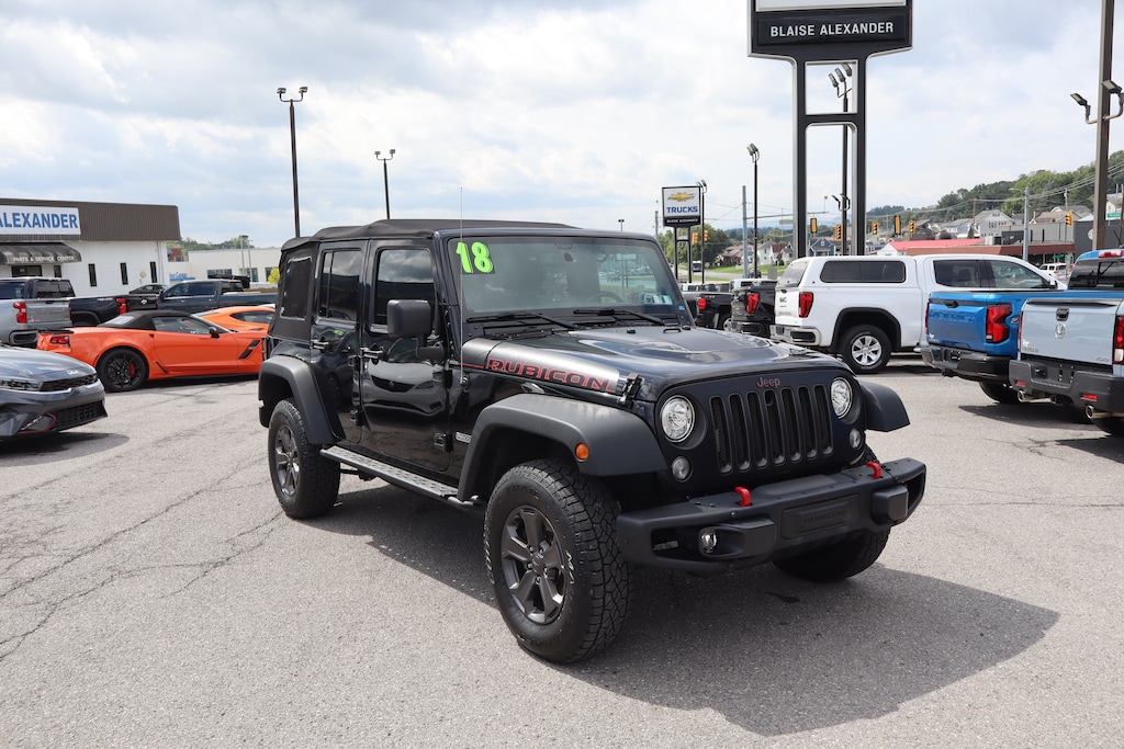 Used 2018 Jeep Wrangler JK Unlimited Rubicon Recon SUV
