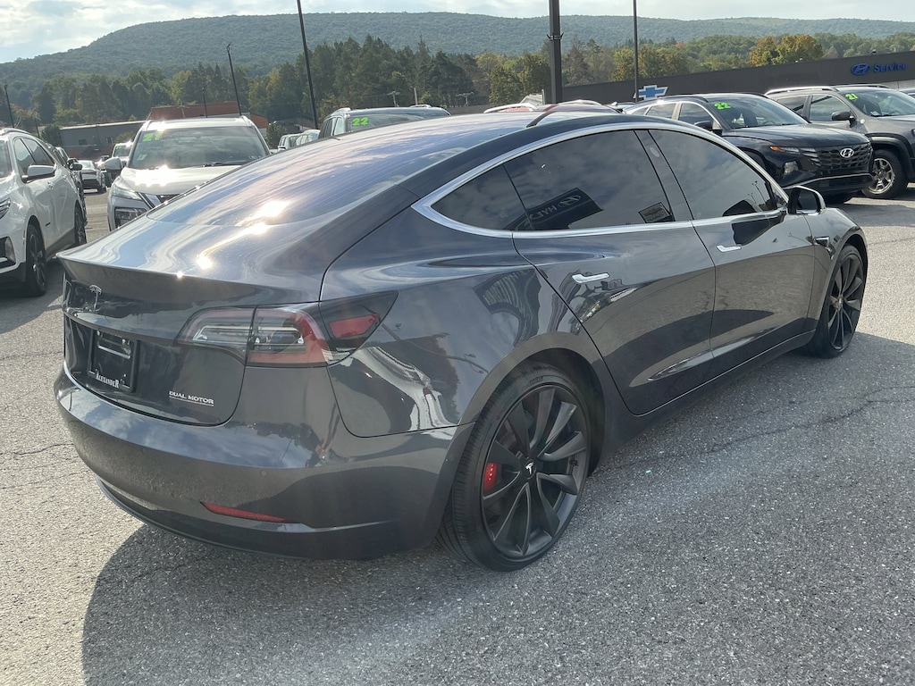 Used 2018 Tesla Model 3 Long Range Battery Sedan