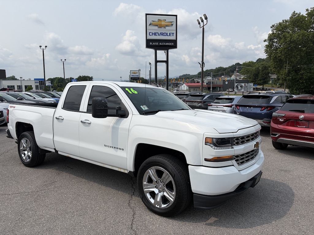 Used 2016 Chevrolet Silverado 1500 Custom Truck Double Cab