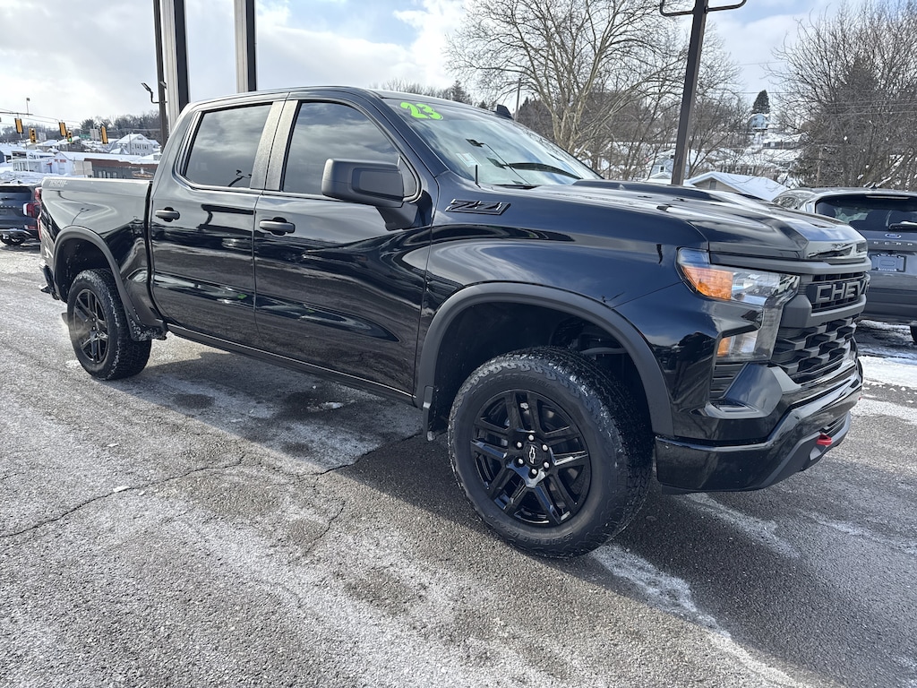 Used 2023 Chevrolet Silverado 1500 Custom Trail Boss Truck Crew Cab
