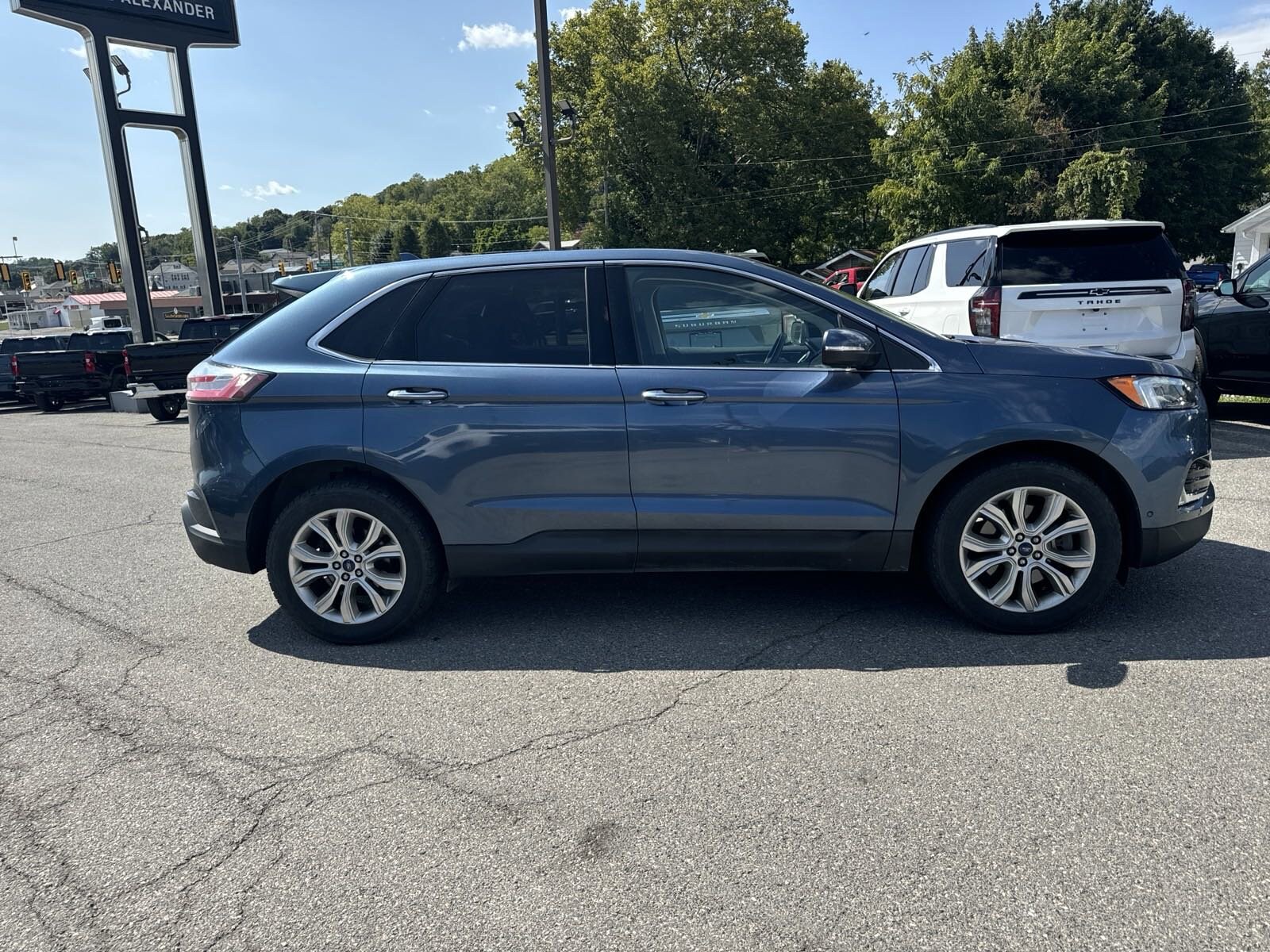 Used 2019 Ford Edge Titanium with VIN 2FMPK4K96KBB42619 for sale in Altoona, PA