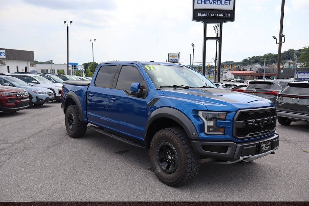 Used 2017 Ford F-150 Raptor Truck SuperCrew Cab