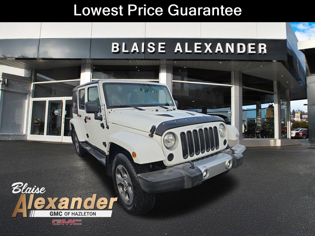 Used 2018 Jeep Wrangler JK Unlimited Sahara 4x4 SUV
