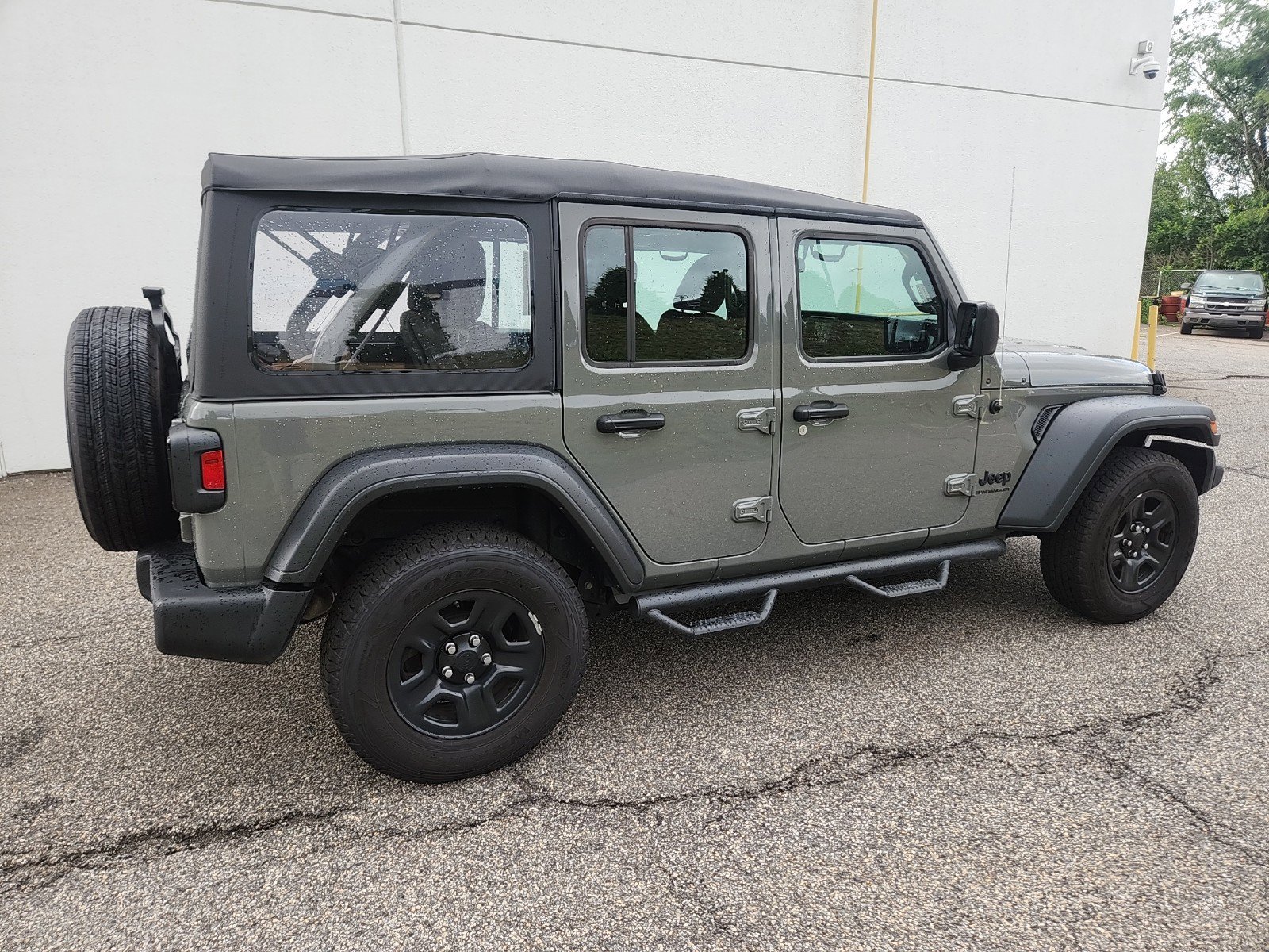 Used 2023 Jeep Wrangler 4-Door Sport with VIN 1C4HJXDG4PW551071 for sale in Hazle Township, PA