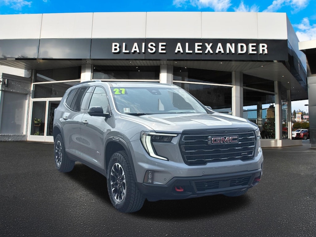 New 2027 GMC Acadia AT4 SUV