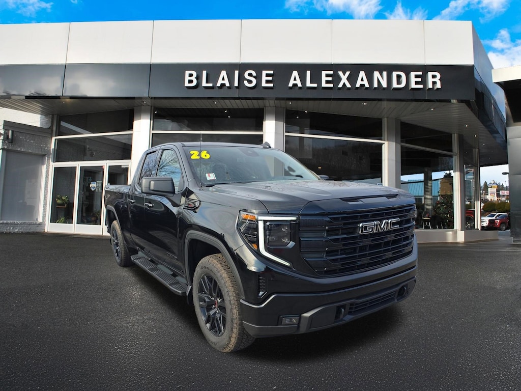 New 2026 GMC Sierra 1500 Elevation w/3SB Truck Double Cab
