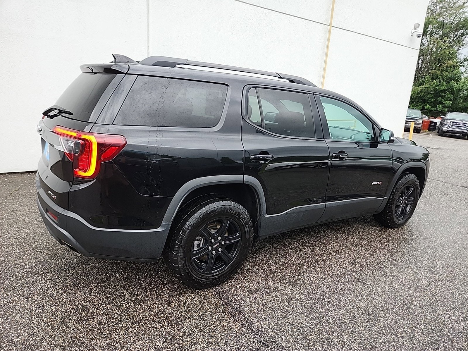 Used 2021 GMC Acadia AT4 with VIN 1GKKNLLS3MZ146634 for sale in Hazle Township, PA