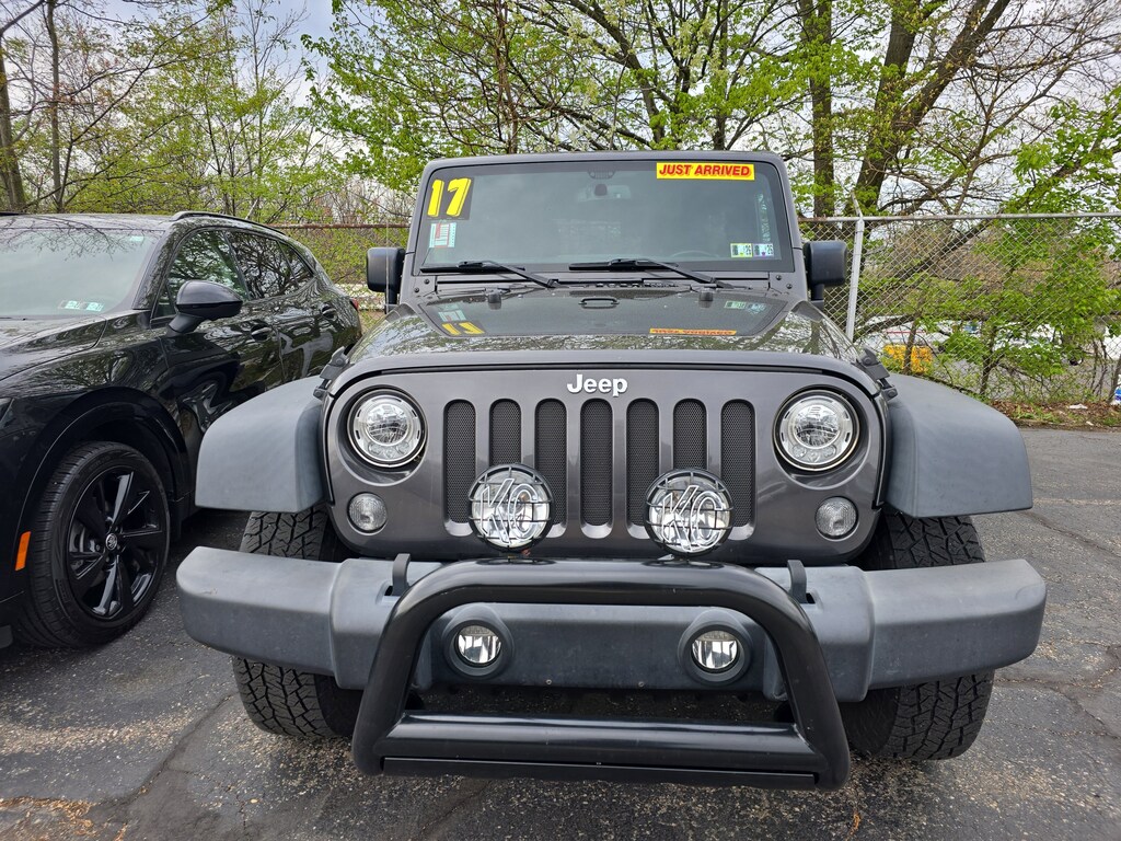 Used 2017 Jeep Wrangler JK Unlimited Sport 4x4 SUV