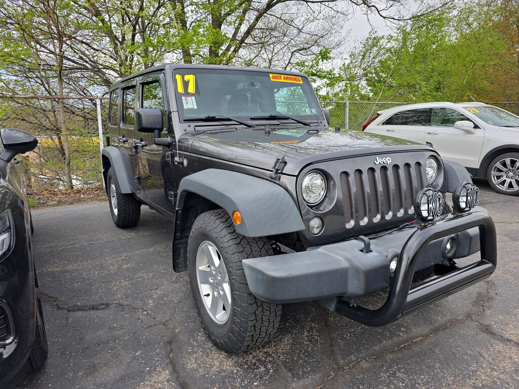 Used 2017 Jeep Wrangler JK Unlimited Sport 4x4 SUV