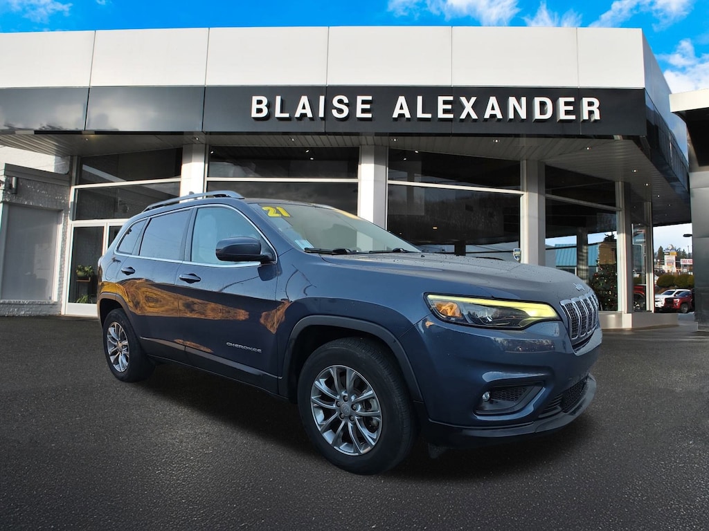 Used 2021 Jeep Cherokee Latitude Plus SUV