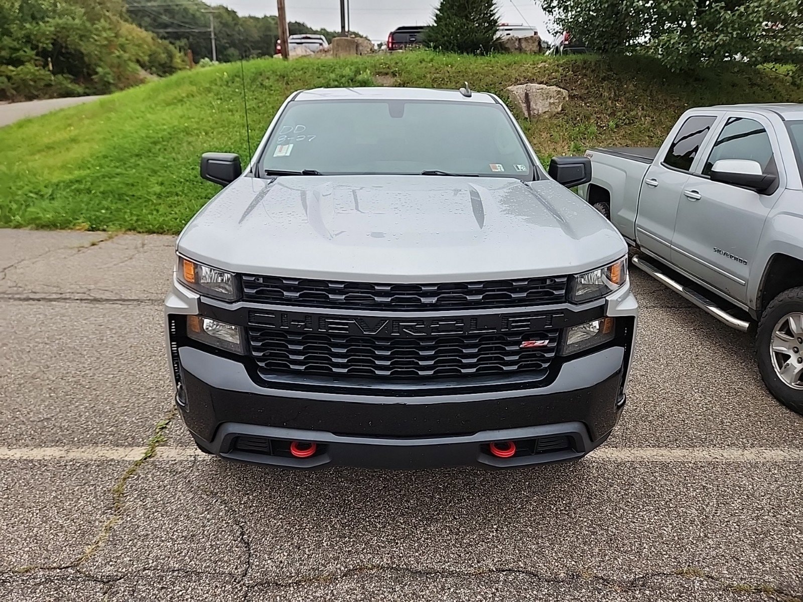 Used 2021 Chevrolet Silverado 1500 Custom with VIN 1GCPYCEF9MZ320523 for sale in Hazle Township, PA