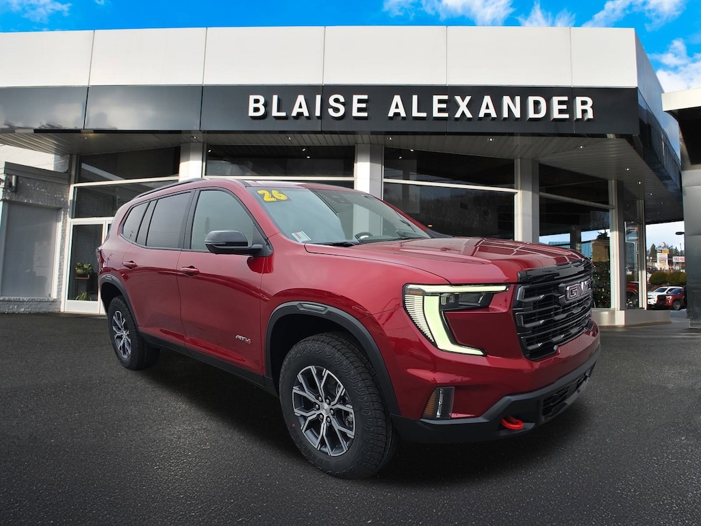 New 2026 GMC Acadia AT4 SUV