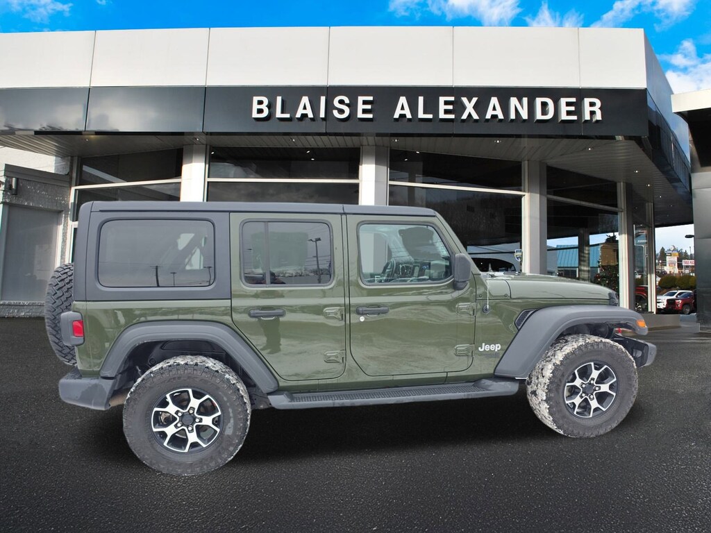 Used 2021 Jeep Wrangler Unlimited Sport SUV