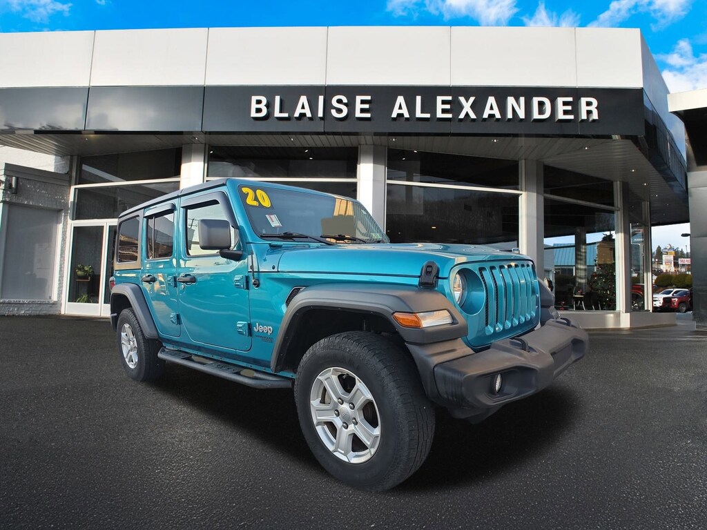 Used 2020 Jeep Wrangler Unlimited Sport SUV