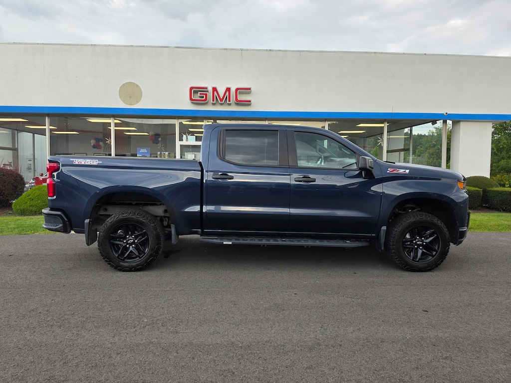 Used 2021 Chevrolet Silverado 1500 Custom Trail Boss Truck Crew Cab
