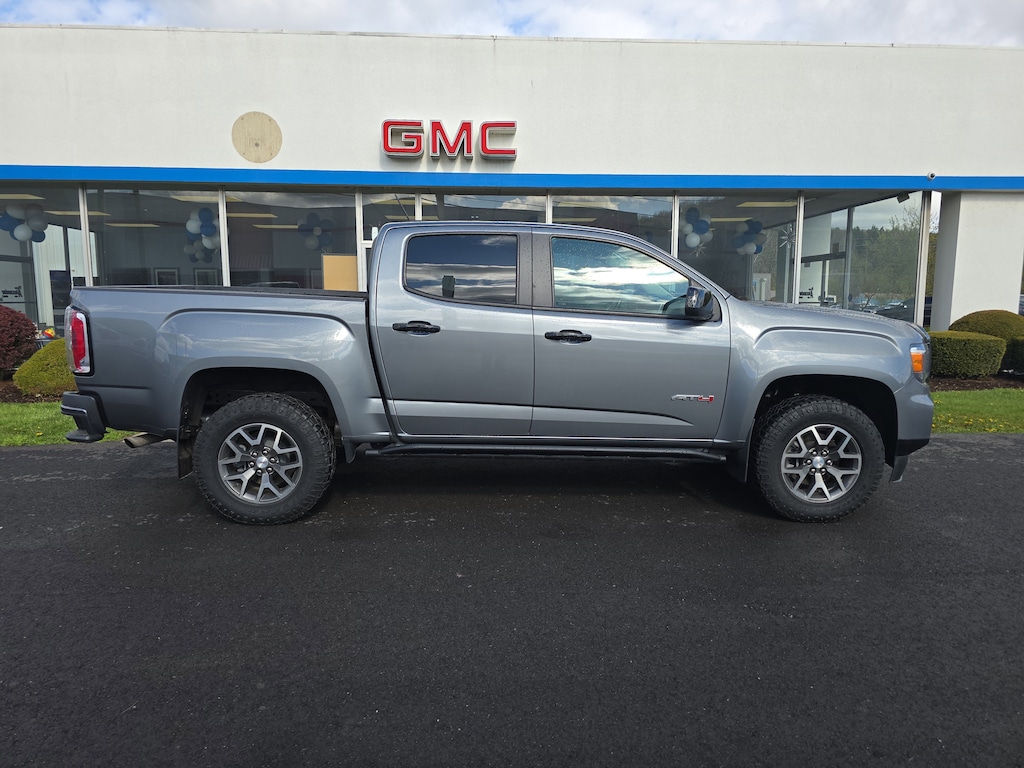 Used 2021 GMC Canyon 4WD AT4 w/Cloth Truck Crew Cab