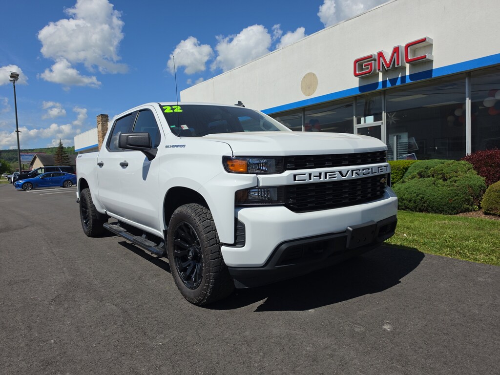 Used 2022 Chevrolet Silverado 1500 LTD Custom Truck Crew Cab