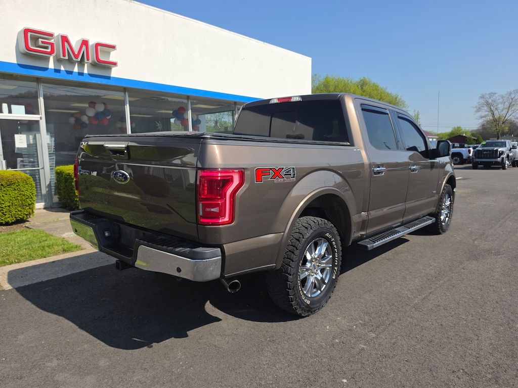Used 2015 Ford F-150 Lariat Truck SuperCrew Cab