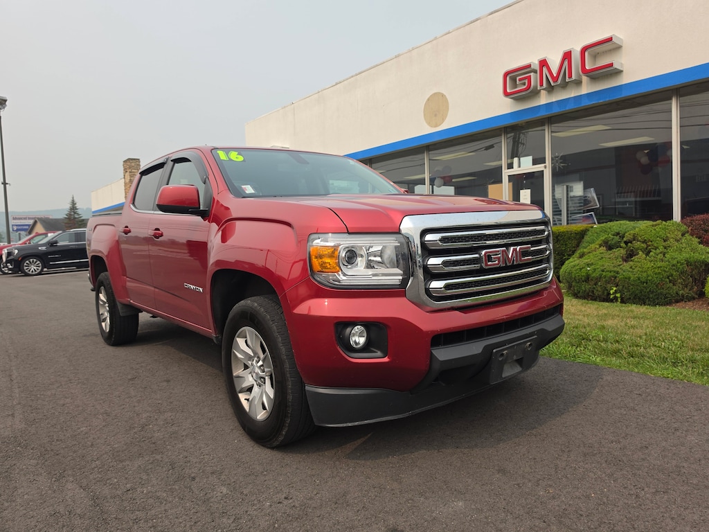 Used 2016 GMC Canyon 4WD SLE Truck Crew Cab