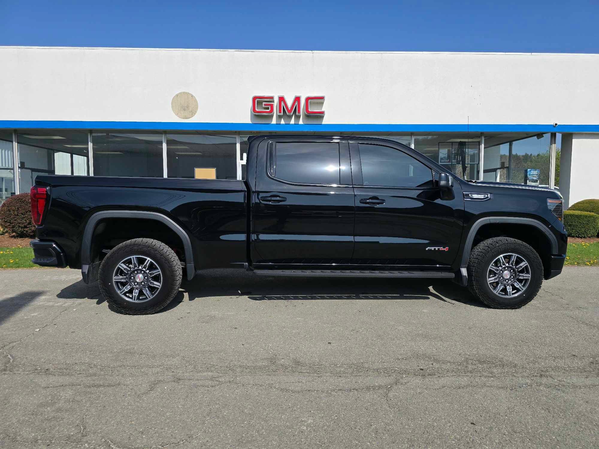 Used 2024 GMC Sierra 1500 AT4 with VIN 3GTUUEE84RG295565 for sale in Montoursville, PA