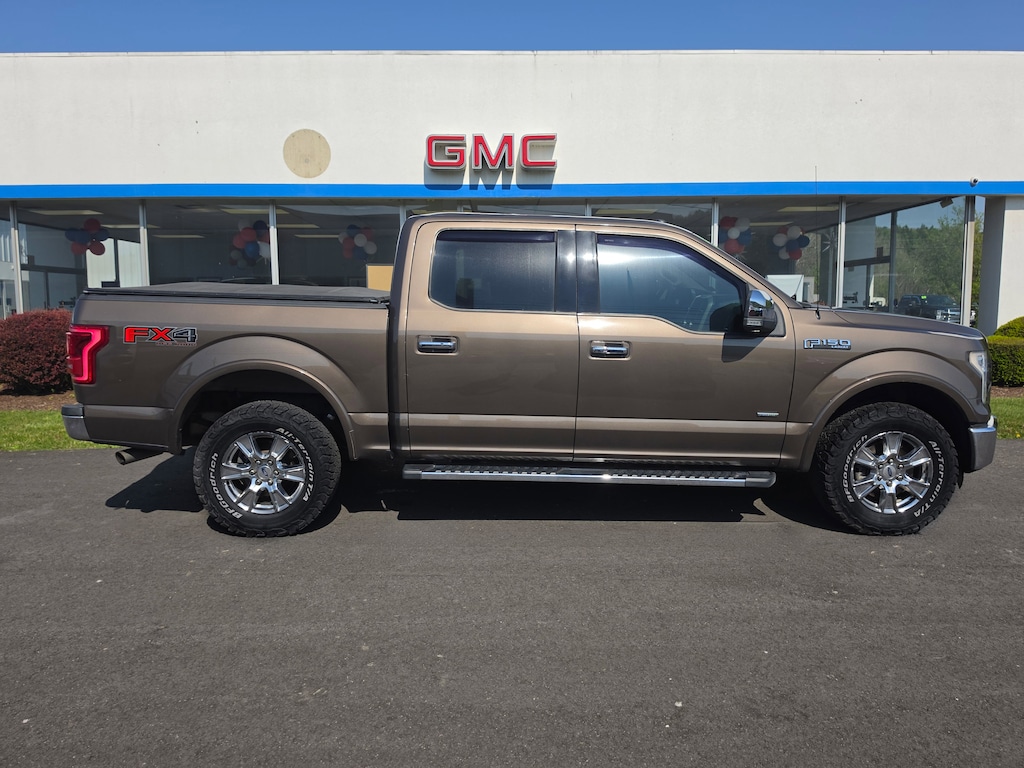 Used 2015 Ford F-150 Lariat Truck SuperCrew Cab