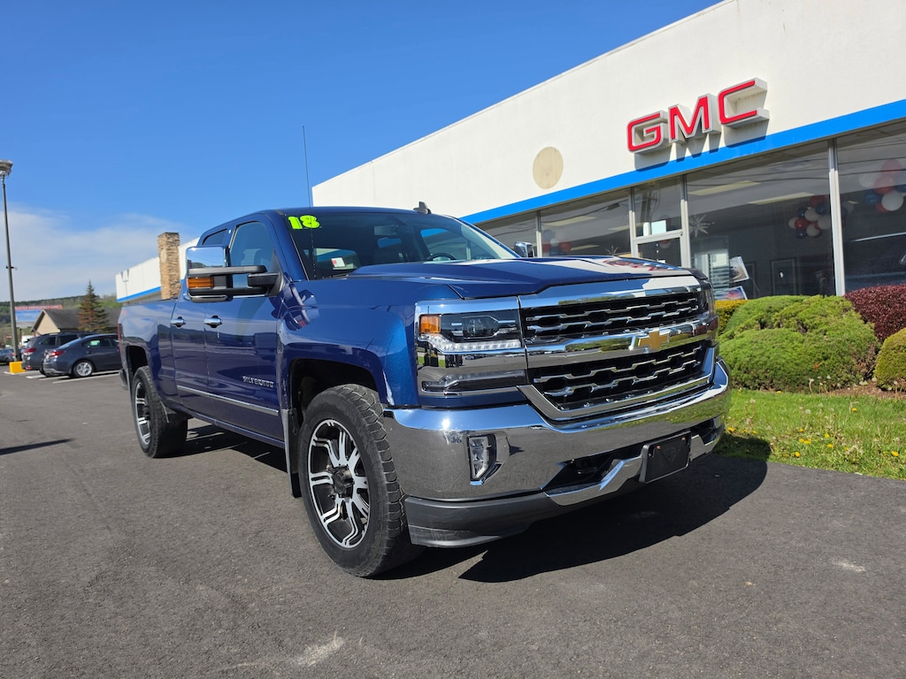 Used 2018 Chevrolet Silverado 1500 LTZ Truck Double Cab