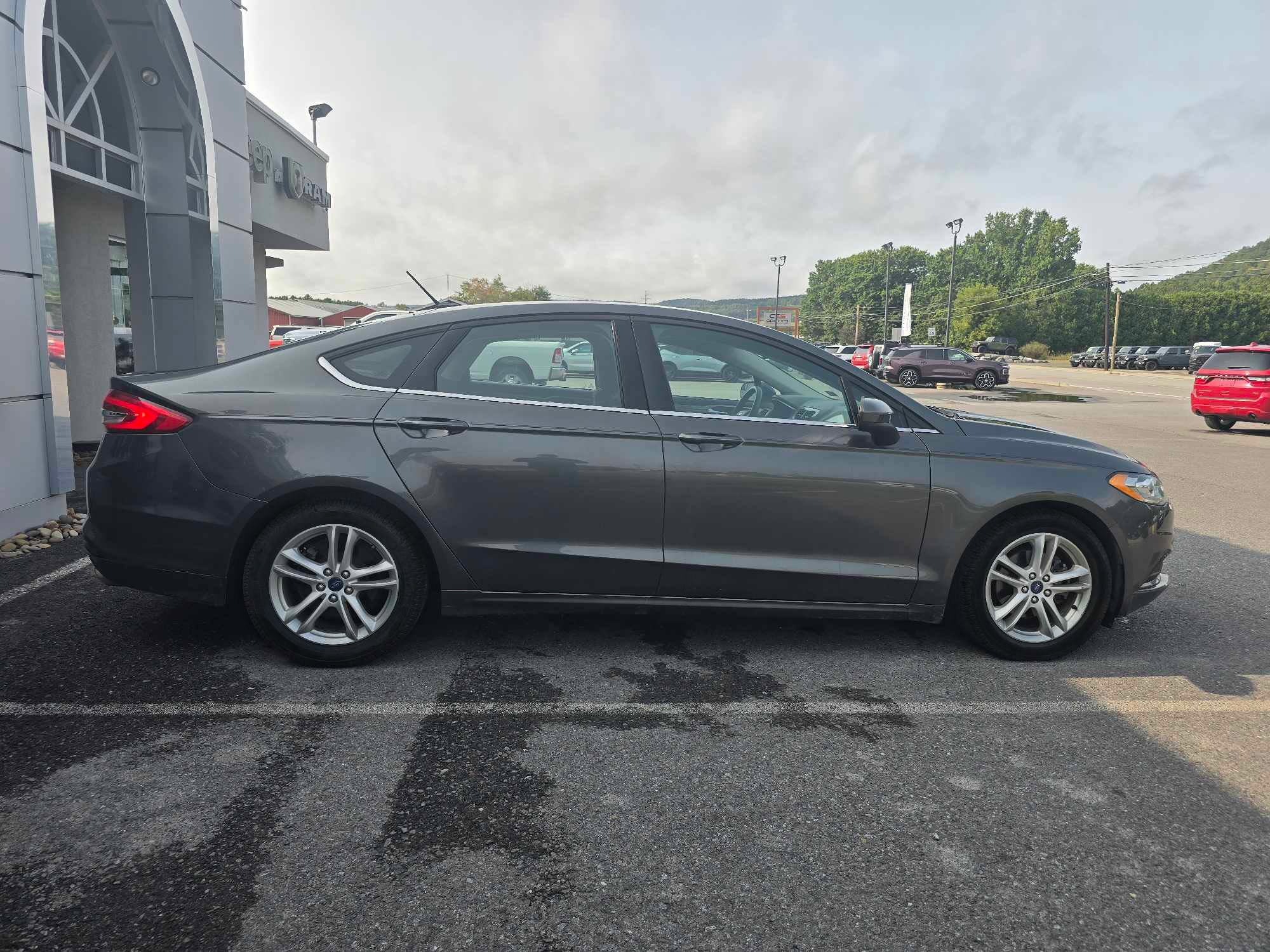 Used 2018 Ford Fusion SE with VIN 3FA6P0HD9JR164433 for sale in Mansfield, PA