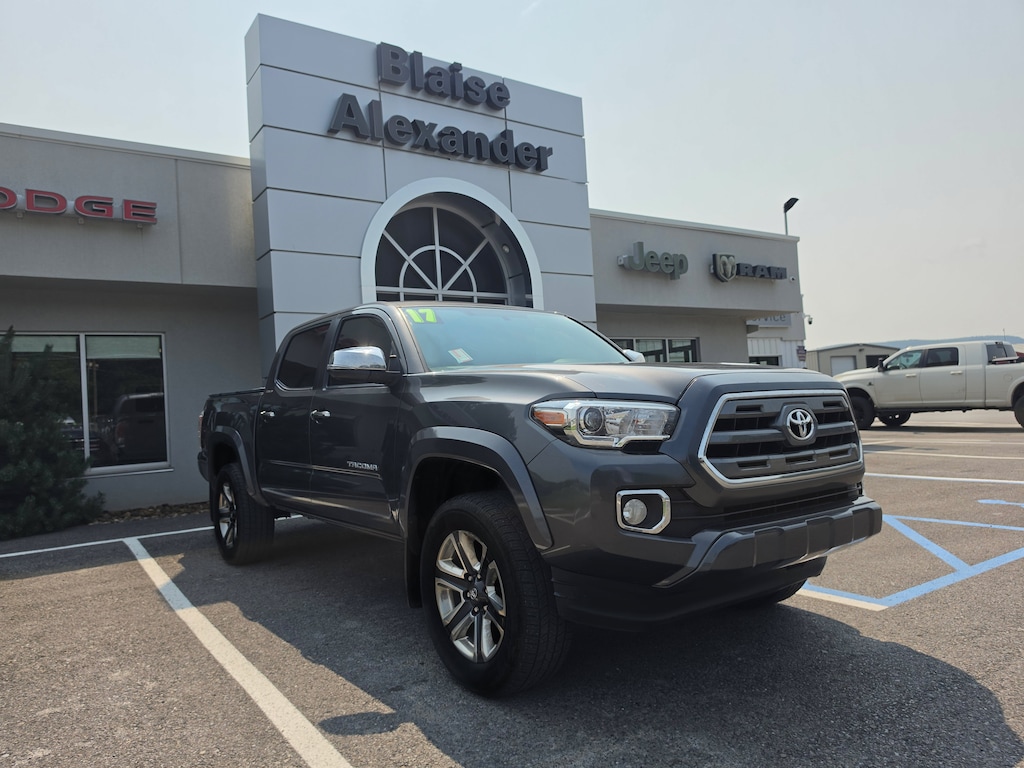 Used 2017 Toyota Tacoma Limited V6 Truck Double Cab