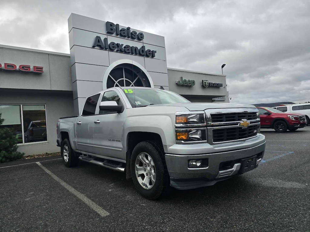 Used 2015 Chevrolet Silverado 1500 LT Truck Crew Cab