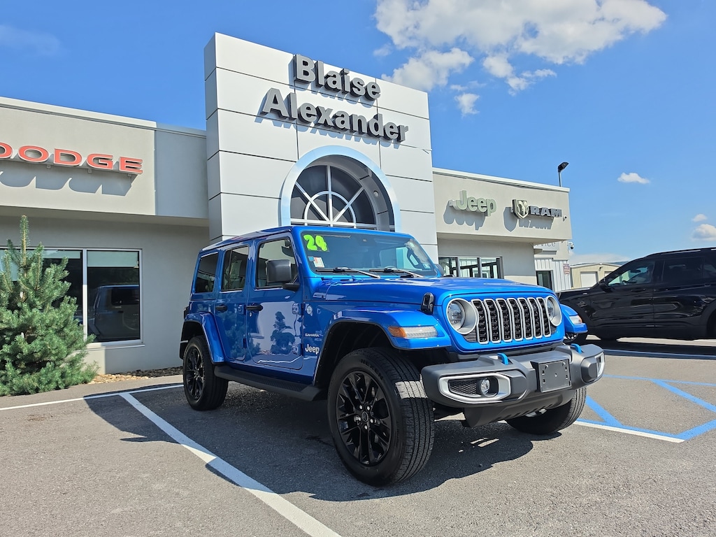 Used 2024 Jeep Wrangler 4xe Sahara SUV