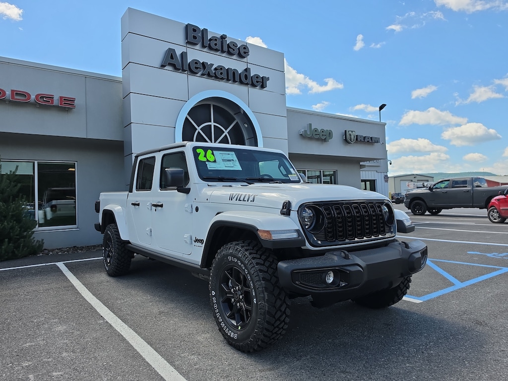 New 2026 Jeep Gladiator WILLYS 4X4 Pickup