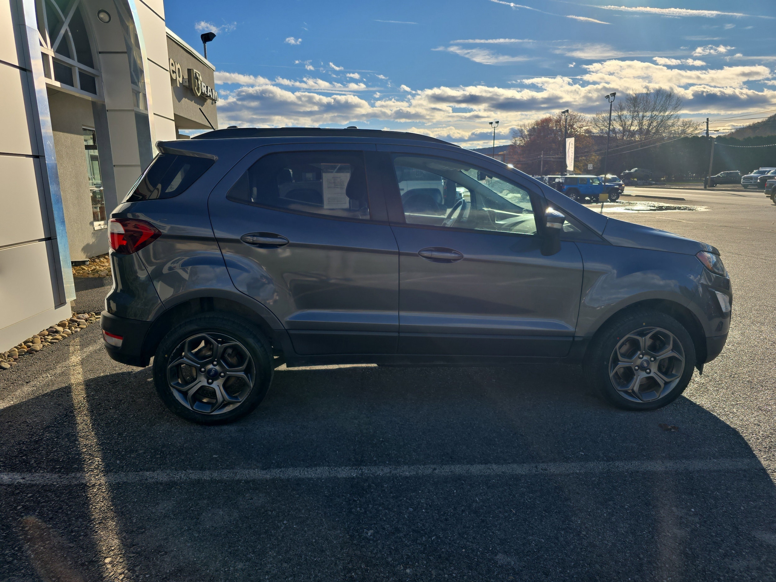 Used 2018 Ford Ecosport SES with VIN MAJ6P1CL6JC178440 for sale in Mansfield, PA