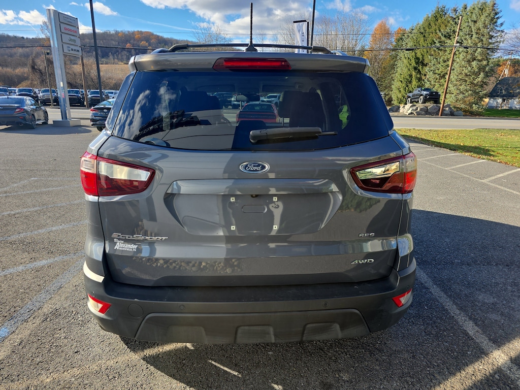 Used 2018 Ford EcoSport SES SUV