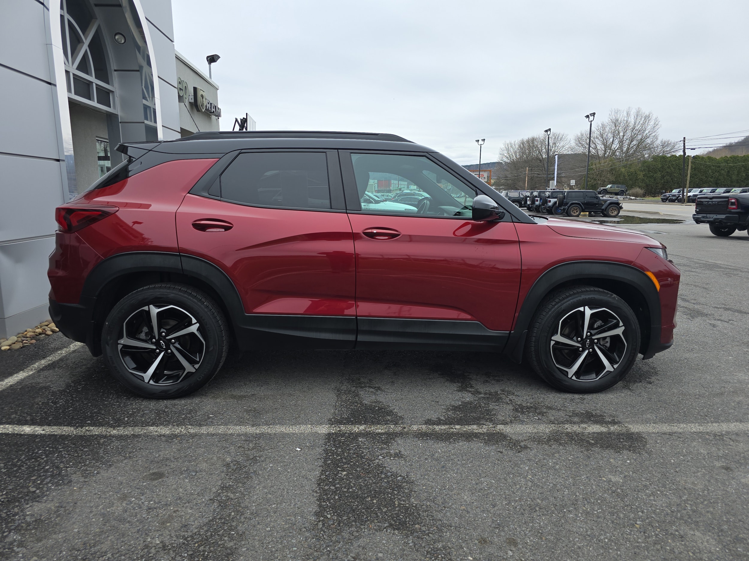 Used 2022 Chevrolet Trailblazer RS with VIN KL79MUSL7NB020569 for sale in Mansfield, PA