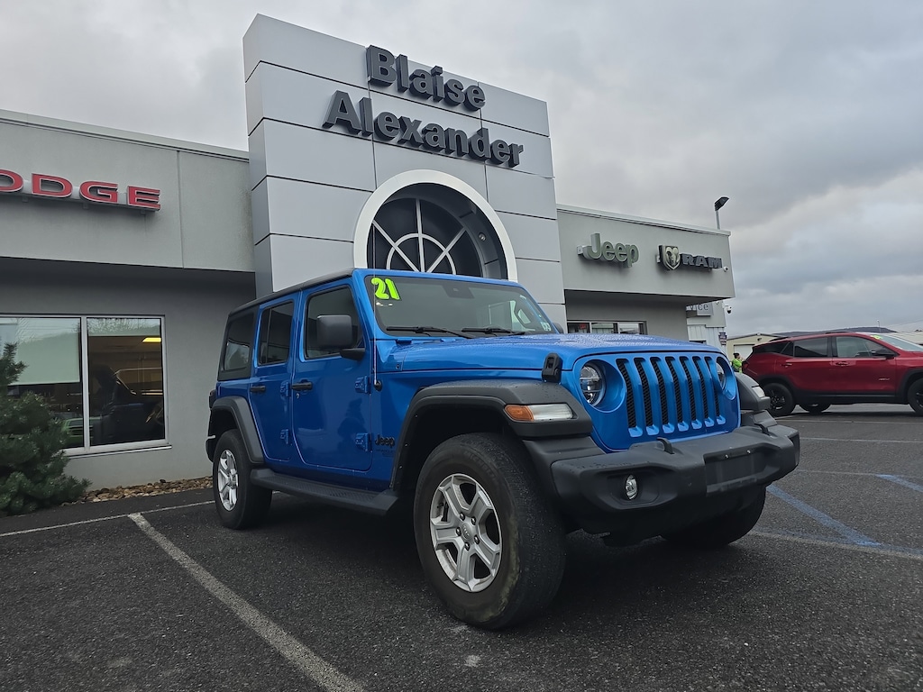 Used 2021 Jeep Wrangler Unlimited Sport SUV