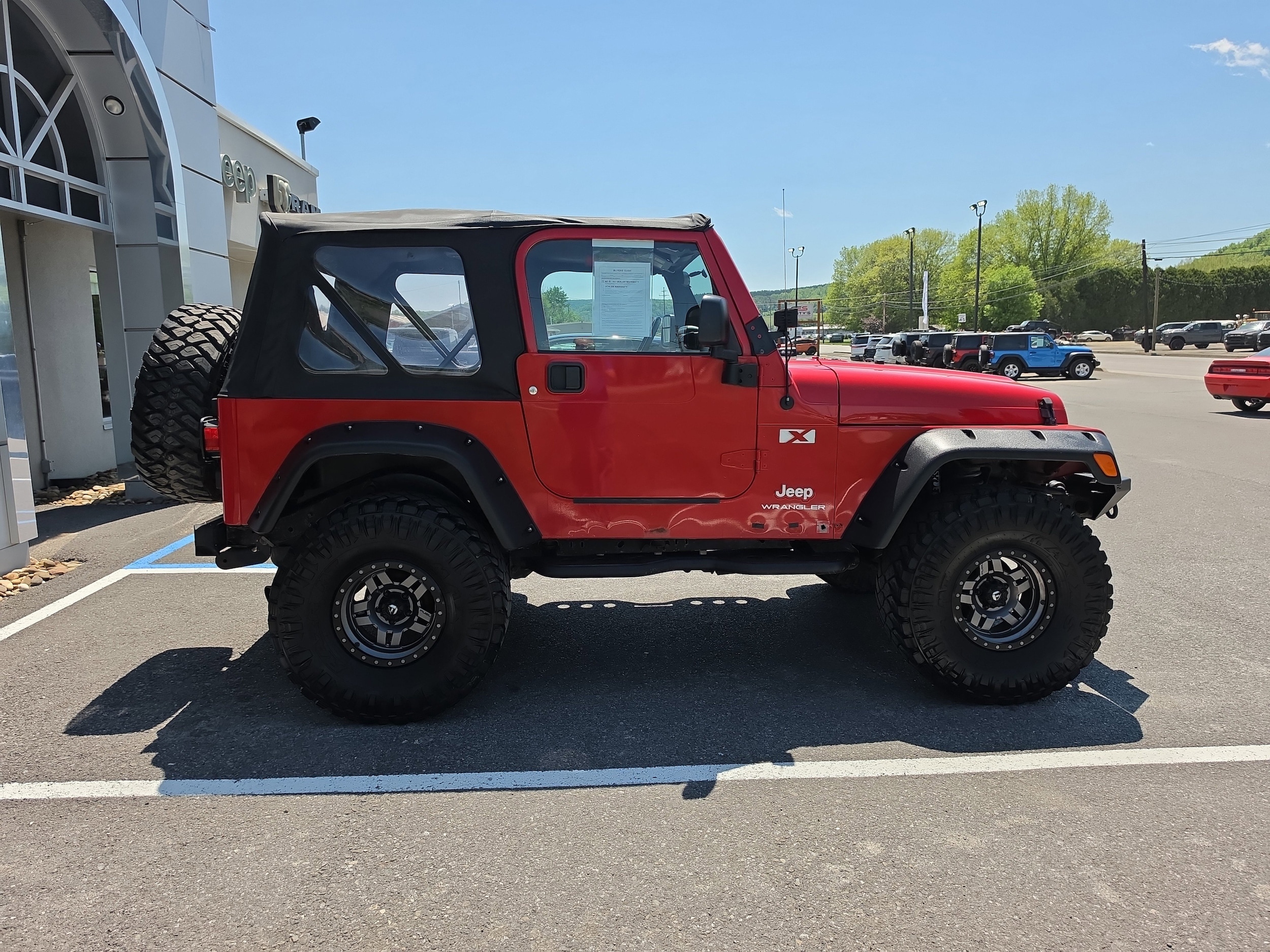 Used 2005 Jeep Wrangler X with VIN 1J4FA39S55P340881 for sale in Mansfield, PA