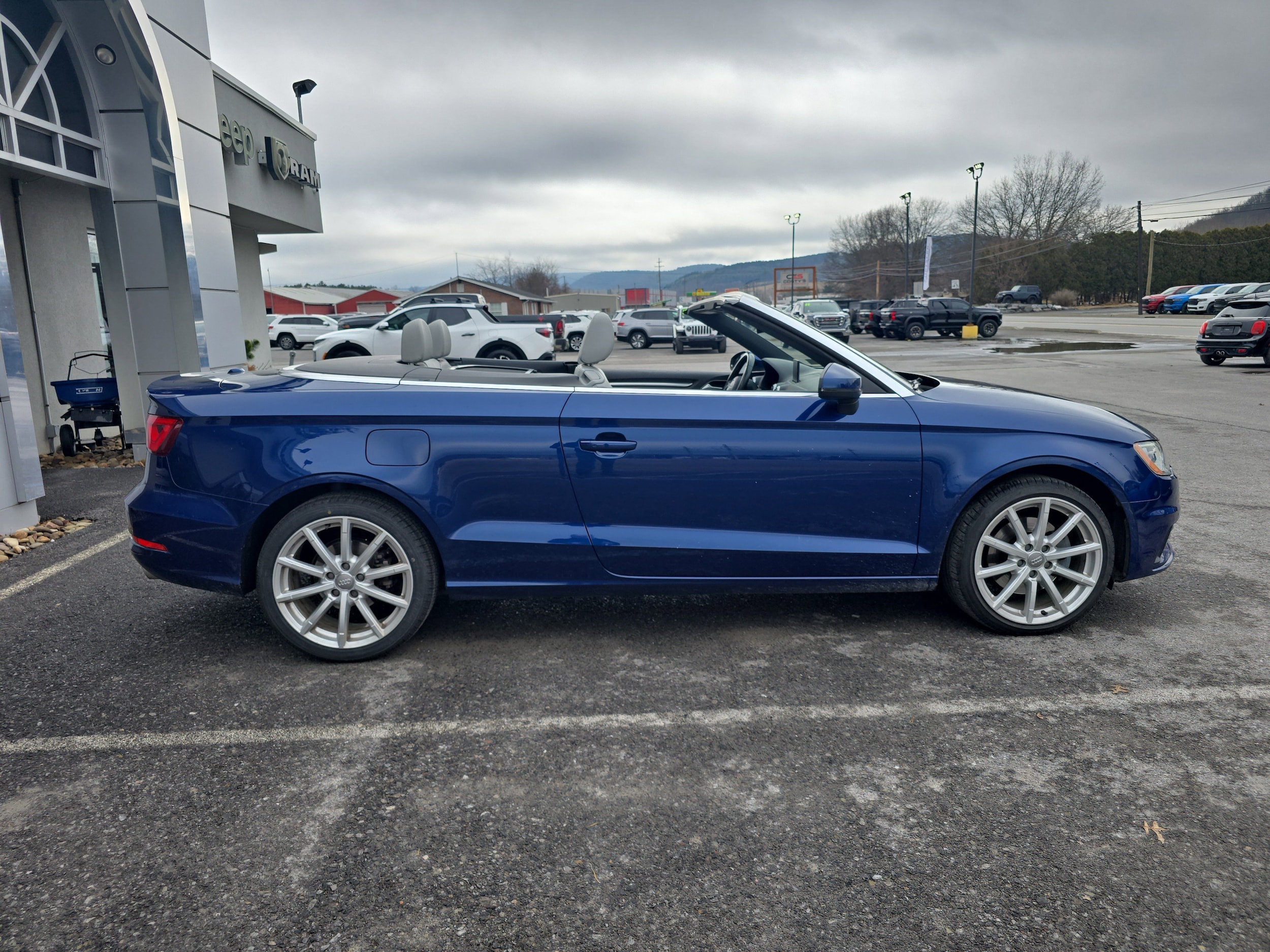 Used 2015 Audi A3 Cabriolet Premium Plus with VIN WAU3FLFF4F1119517 for sale in Mansfield, PA