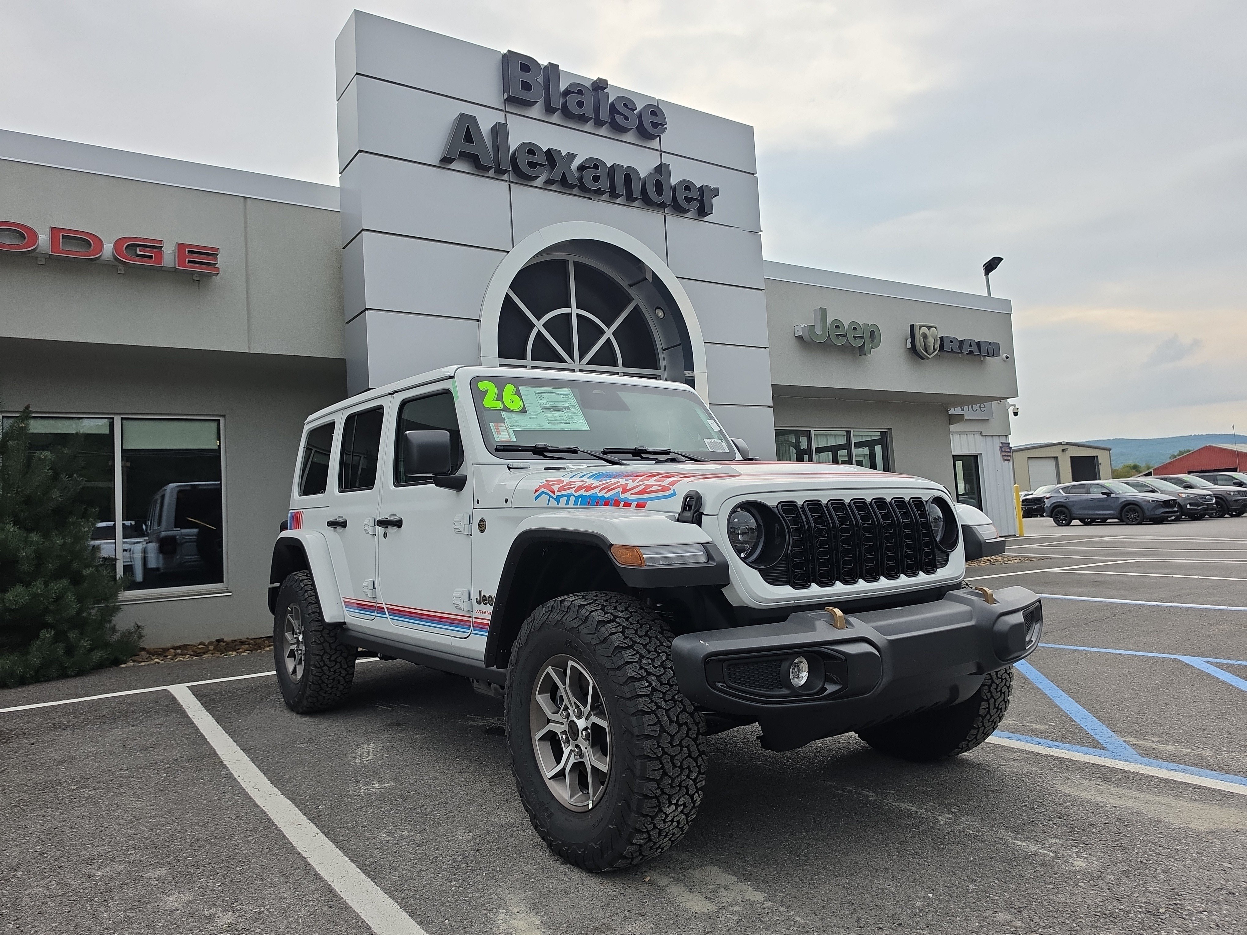 New 2026 Jeep Wrangler 4 Door - SPORT Sport Utility