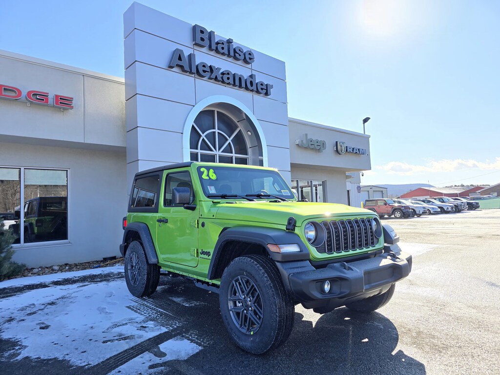 New 2026 Jeep Wrangler 2-DOOR SPORT Sport Utility