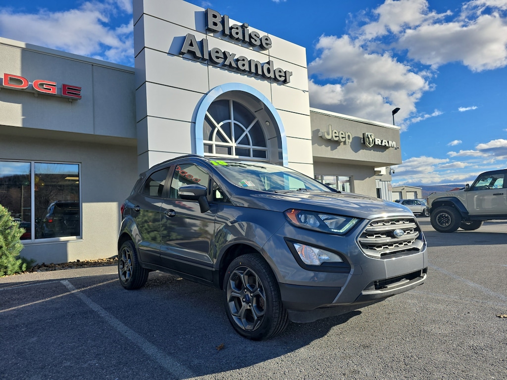 Used 2018 Ford EcoSport SES SUV