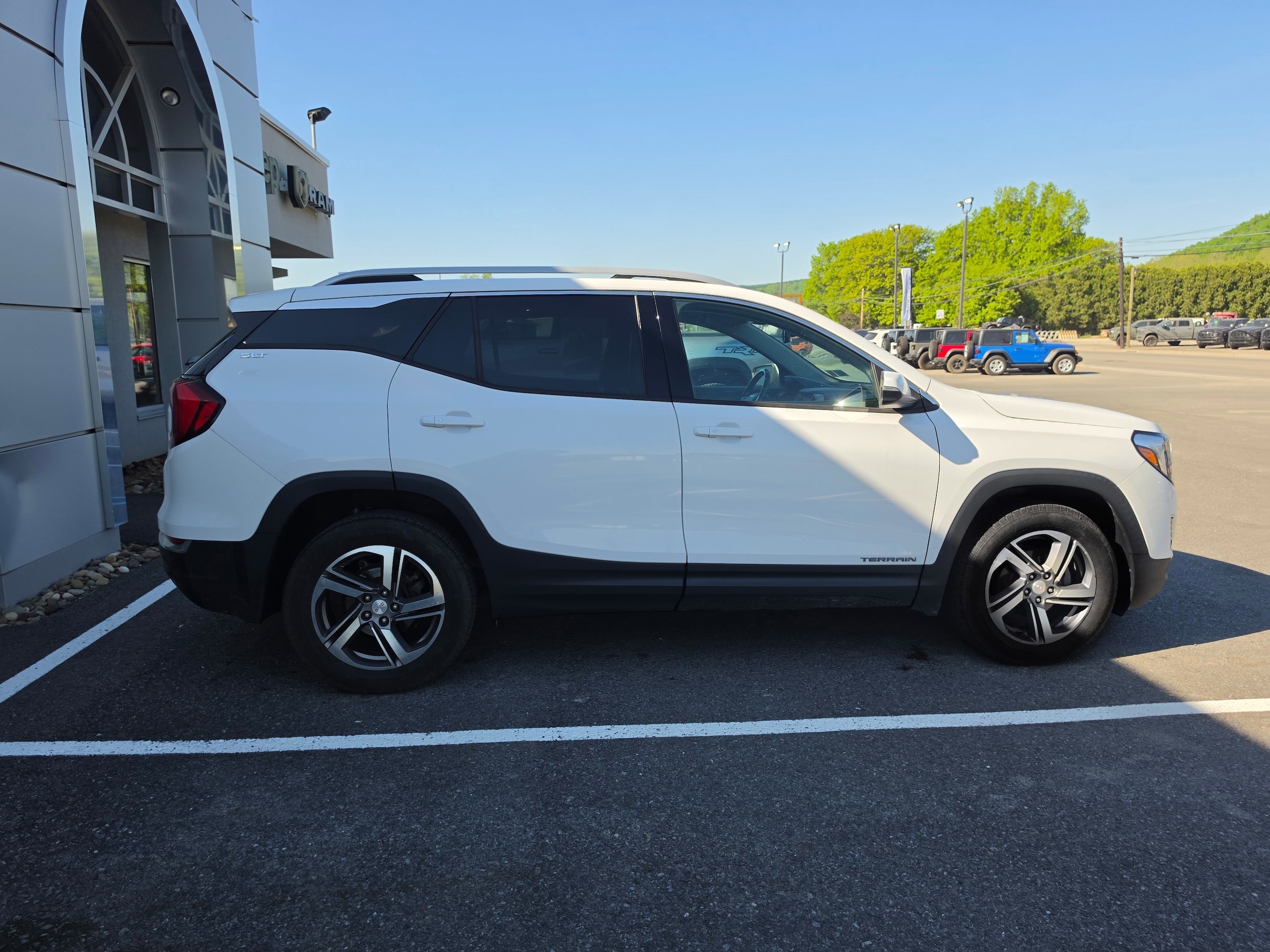 Used 2020 GMC Terrain SLT with VIN 3GKALVEV9LL301553 for sale in Mansfield, PA