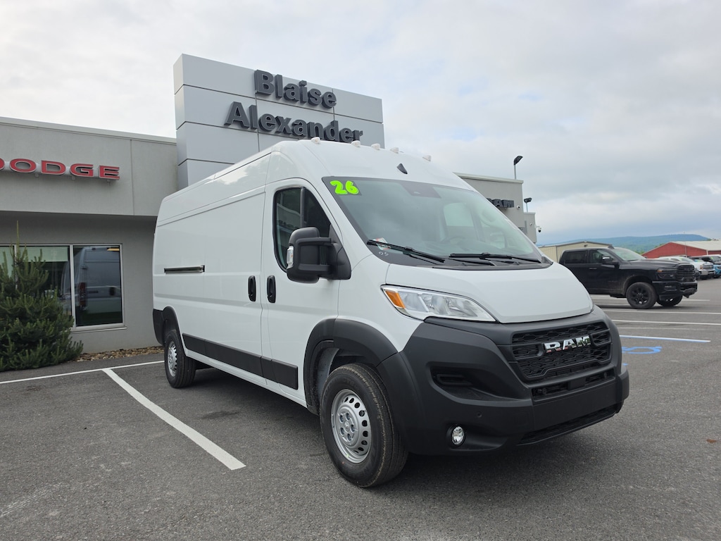 New 2026 Ram ProMaster PROMASTER 2500 TRADESMAN CARGO VAN HIGH ROOF 159' Cargo Van