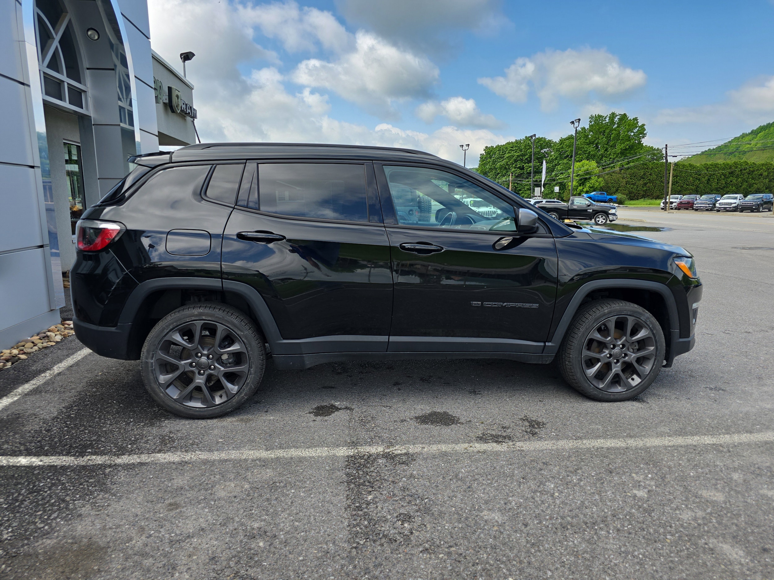 Used 2021 Jeep Compass 80th Spec. Edition with VIN 3C4NJDEB7MT532617 for sale in Mansfield, PA